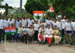 हॉउस ऑफ कृतज्ञ के तत्वावधान में स्वतंत्रा दिवस पर हेल्थ एंड रन का आयोजन