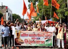 अभाविप प्रयागराज ने वंदे मातरम् के 150 वर्ष पूर्ण होने पर निकाली विशाल तिरंगा यात्रा